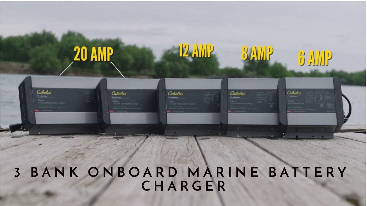 3 Bank Onboard Marine Battery Charger