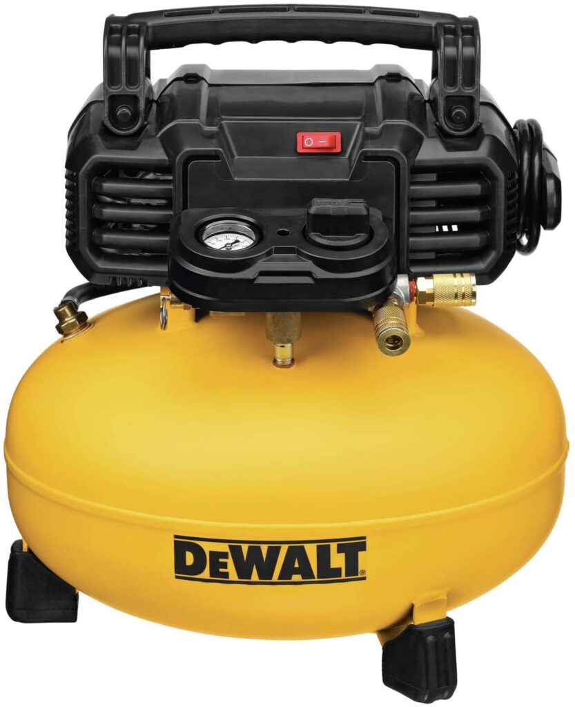 DEWALT Pancake Air Compressor, 6 Gallon, 165 max PSI (DWFP55126)